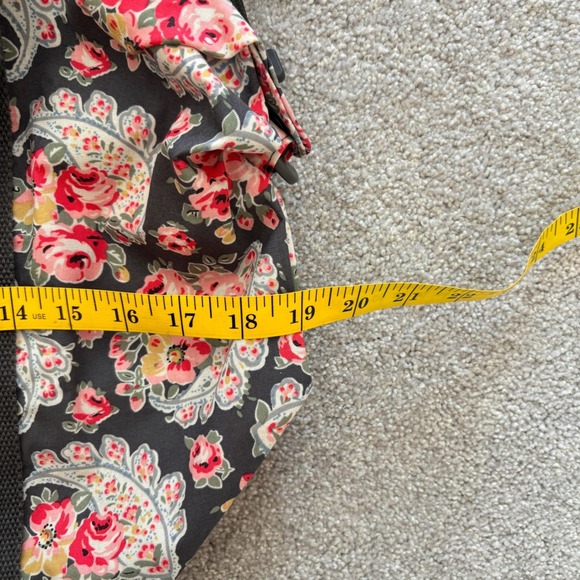 Cath Kidston London Paisley Rose Oil Cloth Weekend‎ Travel Bag Shoulder Strap - Picture 9 of 12